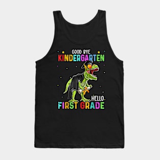 Goodbye Kindergarten Graduation 2024 Hello 1St Grade Kids Tank Top